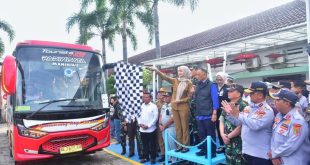 Pemprov Lampung Berangkatkan Ribuan Pemudik Gratis