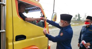 Di Tengah Ketidakpastian Erupsi GAK, Karang Taruna Lampung Dirikan Posko Kewaspadaan Bencana