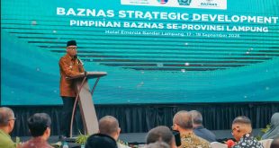 Pemprov Lampung Dorong Pengelolaan Zakat Diperkuat Hingga Tingkat Desa
